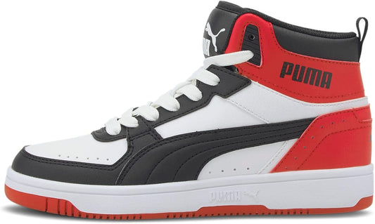 PUMA REBOUND JOY MID  NERO/ROSSO