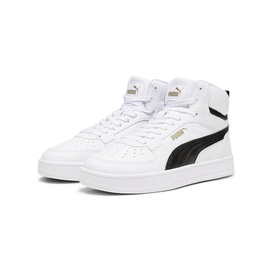 CALZ. PUMA CAVEN MID GS BIANCO/NERO