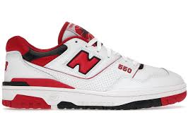 NEW BALANCE 550 WHITE-RED